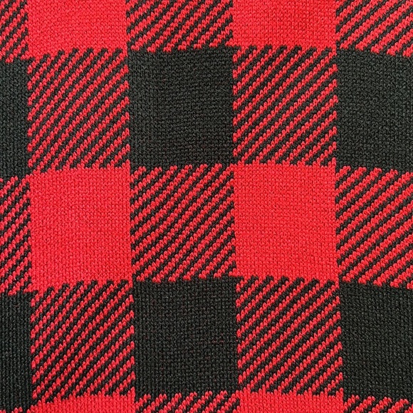 Timberland Red and Black Classic Buffalo Plaid Scarf | NWT - Picture 3 of 6
